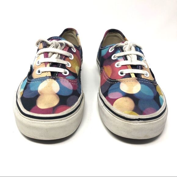 Vans Flashing Lights Authentic Lace Up Sneakers Size 5.5 - Picture 5 of 10
